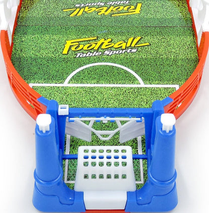 Mini Tischfußball Spiel für Kinder und Erwachsene – Tragbares Fußballspiel für Zuhause und Reisen, Familienspiel, Hand-Auge-Koordination