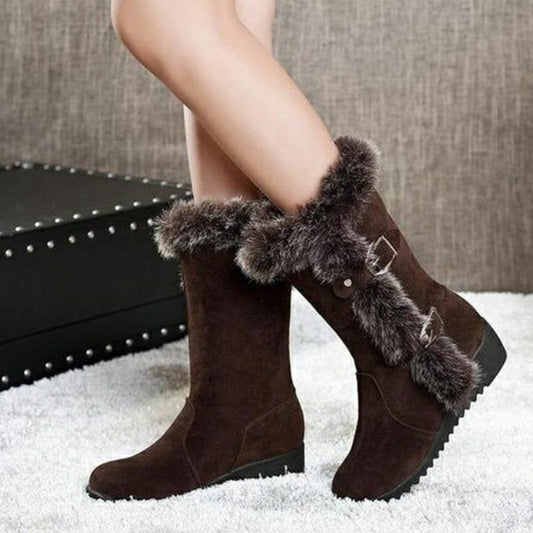 Emma – Warme Damenstiefel mit Fell