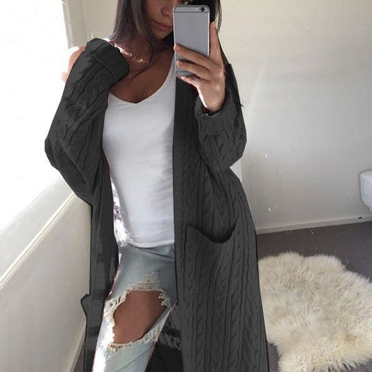 Kathryn – Strickpullover mit doppelter Tasche