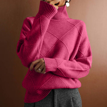 Linda – Langärmeliger Damenpullover für Herbst und Winter