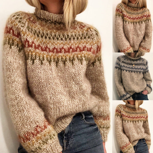 Joanne – Bedruckter Neutraler Pullover