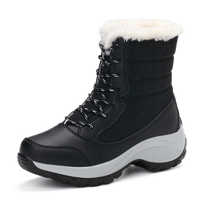 Miranda – Damen-Winterstiefel mit Wasserfestem Design und Plüschfutter