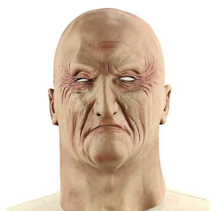 Halloween Latex Maske für Erwachsene – Gruselige Dämonen Vampir Maske für Kostüm & Party