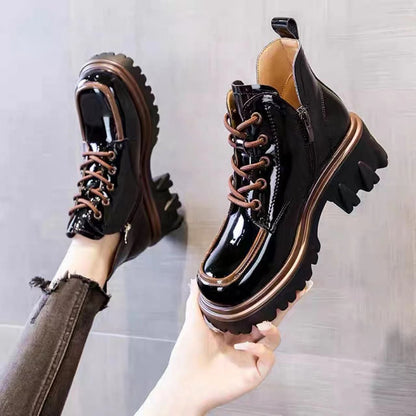 Francesca – Retro Damenstiefeletten im Punk-Stil