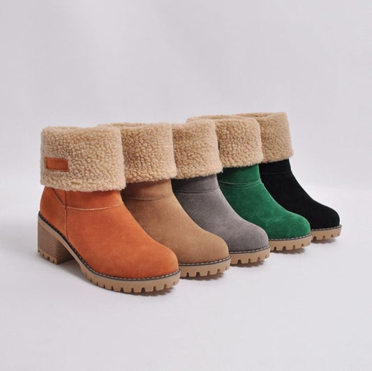 Joanne – Damen Winterstiefel aus Wildleder