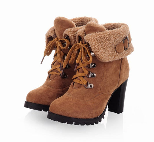 Caroline – Hohe Kurzstiefeletten für Damen