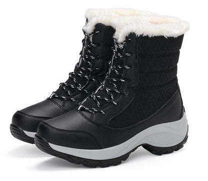 Miranda – Damen-Winterstiefel mit Wasserfestem Design und Plüschfutter