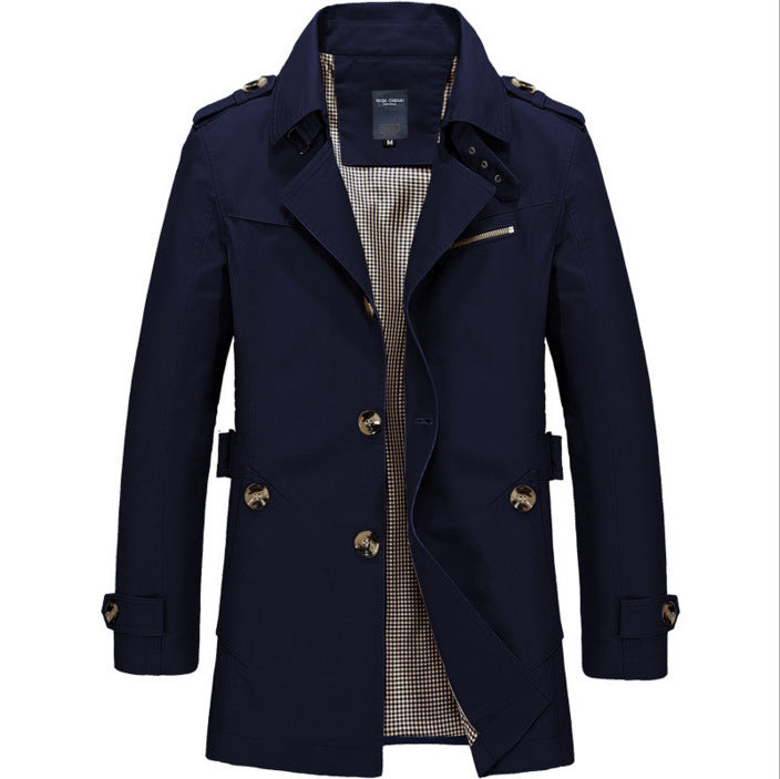 Calvin – Langer Herrenwindbreaker