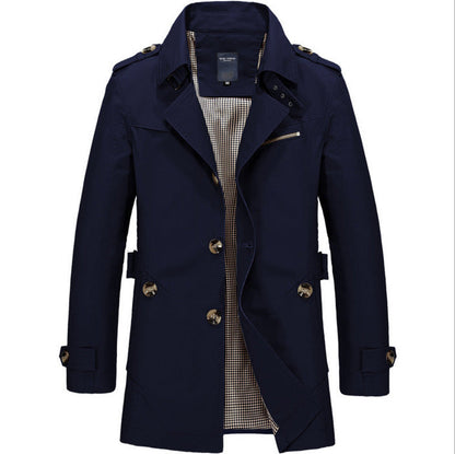 Calvin – Langer Herrenwindbreaker