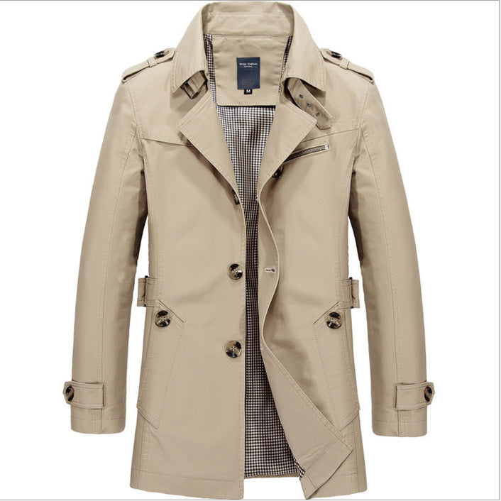 Calvin – Langer Herrenwindbreaker