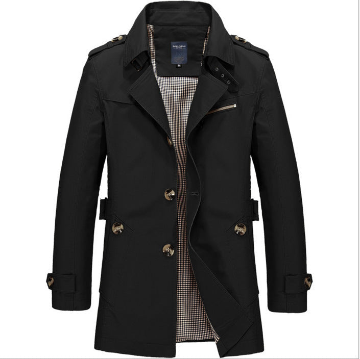 Calvin – Langer Herrenwindbreaker