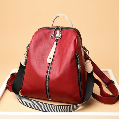 Hannah – Moderner Rucksack aus weichem veganem Leder