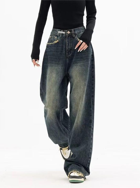 Sara - Vintage Baggy-Jeans im Boyfriend-Stil