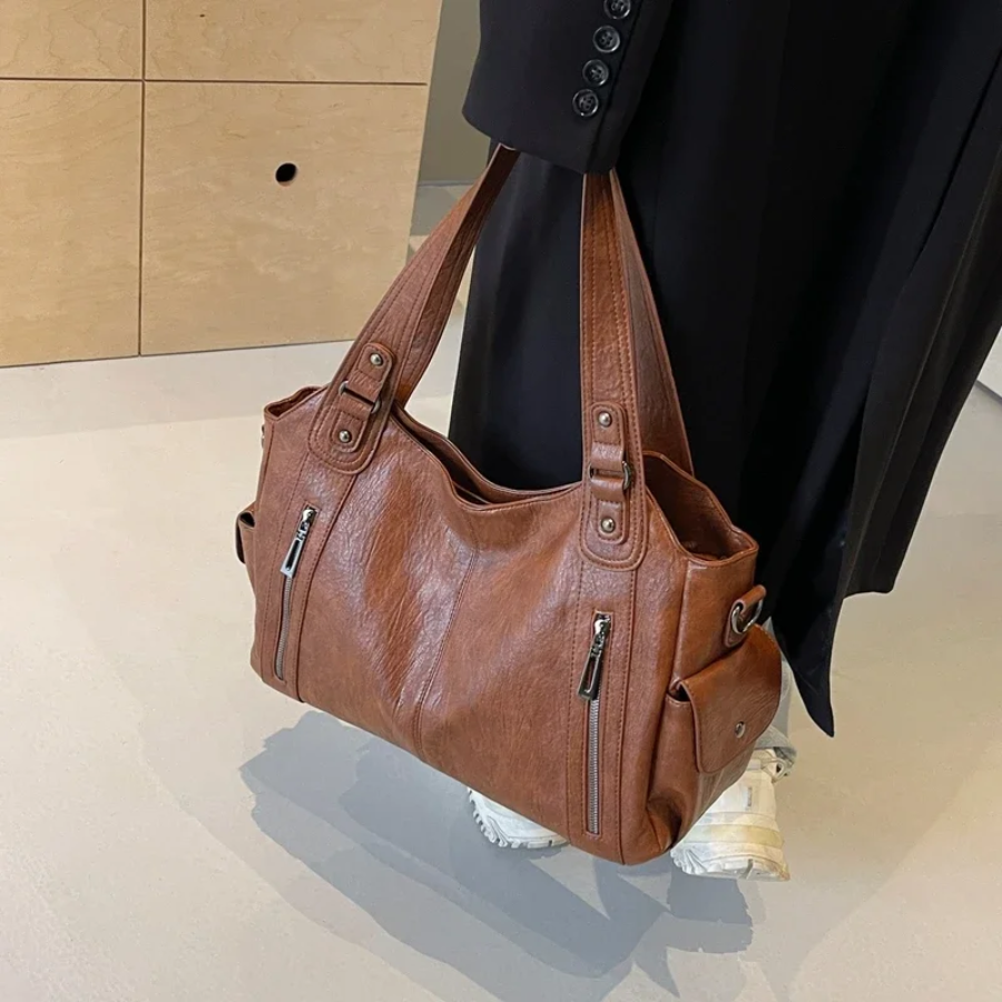 Damen Schultertasche – Modisch, Geräumig, Alltagstauglich – Perfekt für Büro, Freizeit & Reisen