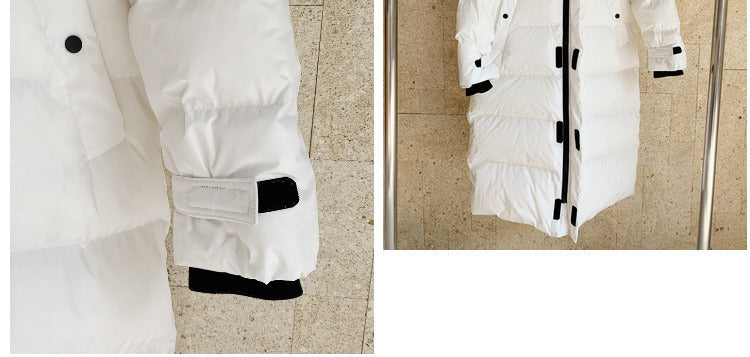 Catherine – Mittellanger Damen-Daunenmantel im koreanischen Stil