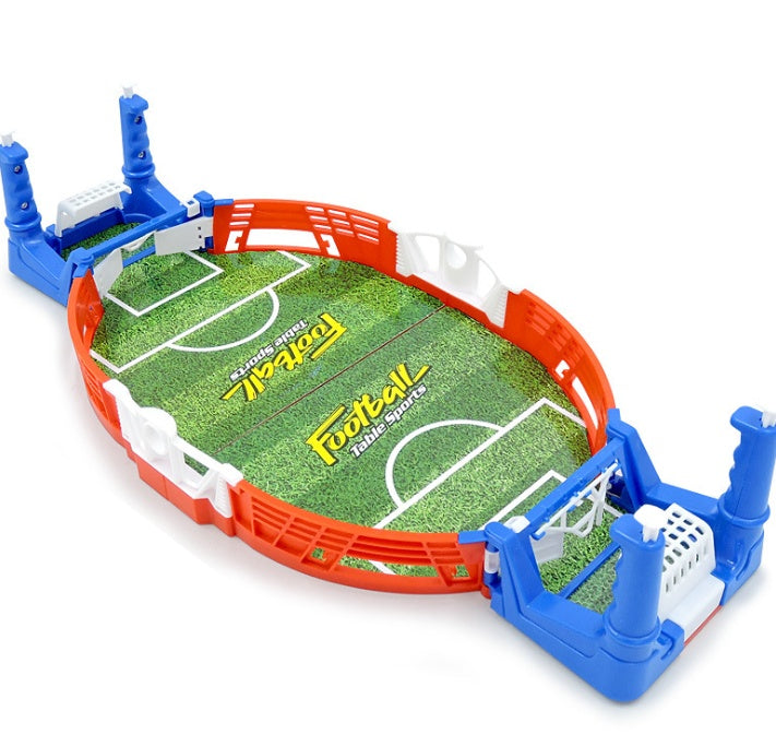 Mini Tischfußball Spiel für Kinder und Erwachsene – Tragbares Fußballspiel für Zuhause und Reisen, Familienspiel, Hand-Auge-Koordination