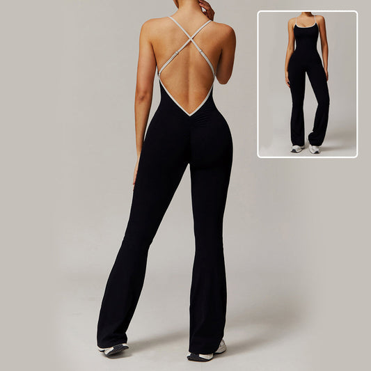 Julia – Eleganter Damen-Jumpsuit für Sport und Fitness