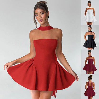 Andrea – Sexy Tube Top Kleid mit Reißverschluss
