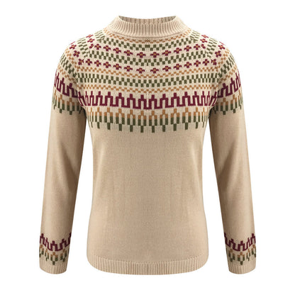 Joanne – Bedruckter Neutraler Pullover