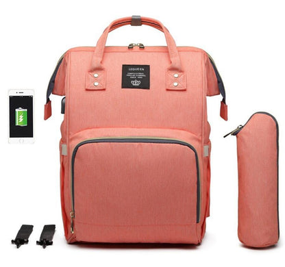 Amy – Große Kapazität Wickeltasche für Reisen