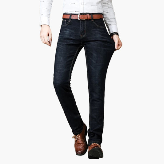 Herren Stretch-Jeans – Bequeme Alltagsjeans mit geradem Schnitt für Büro und Freizeit