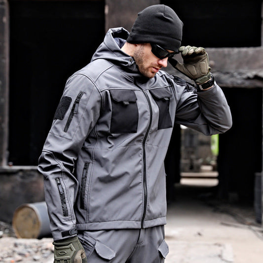 Victor – Taktische Softshelljacke Wasserdichter Outdoor-Windbreaker