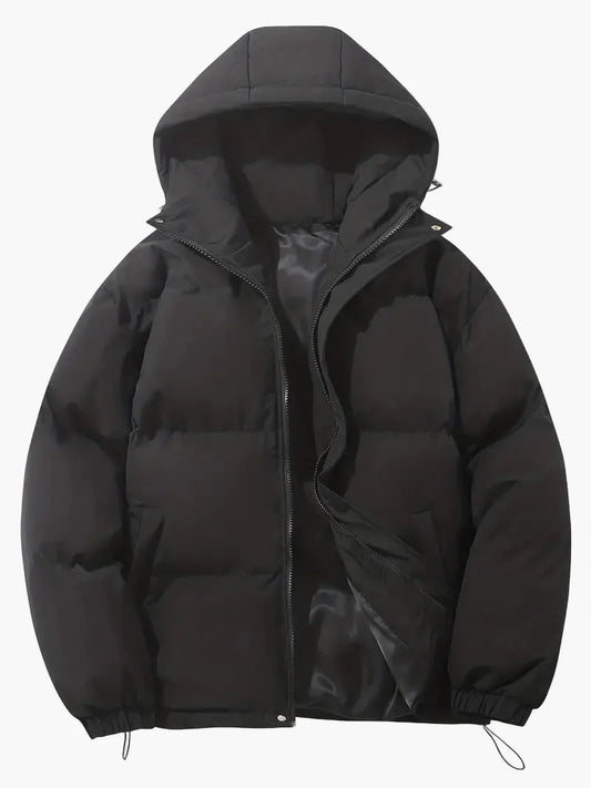 Herren Winter Daunenjacke mit Kapuze – Klassischer Stil für Alltag & Outdoor