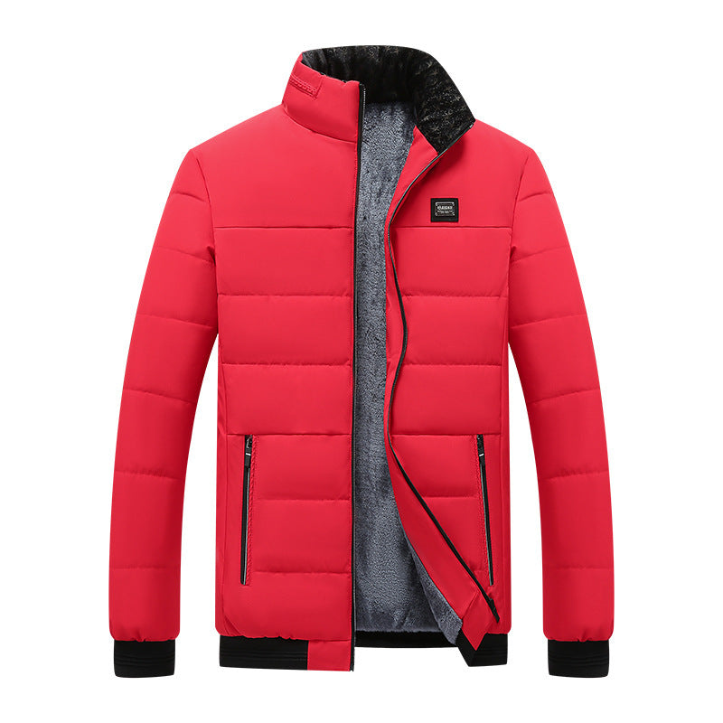 Larry – Gefütterte Herrenjacke aus Baumwolle