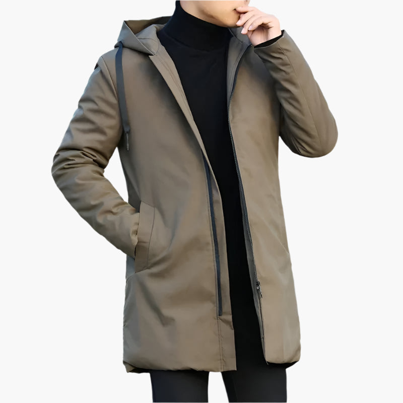 Herren Winterjacke – Sportlicher und Moderner Mantel für Herbst & Winter, Wind- und Wasserdicht, Komfortabel Gepolstert