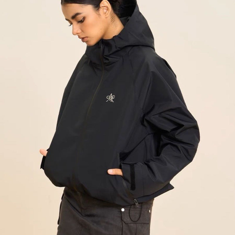 Dawn – Wasserdichter Windbreaker mit Kapuze für Damen