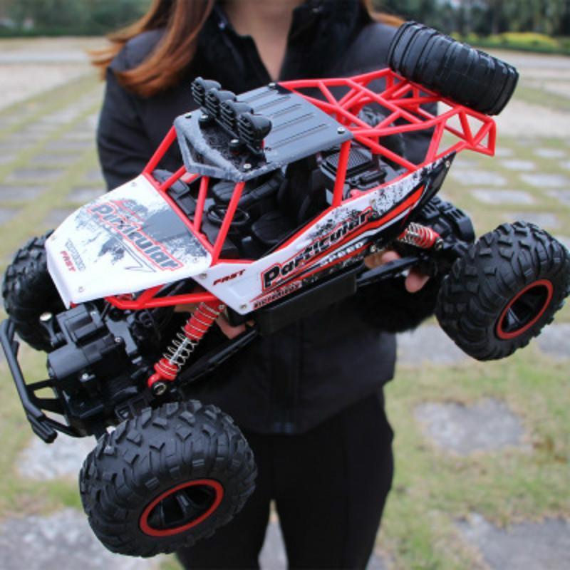 Elektrisches 4WD Kletterauto für Kinder und Jugendliche – RC Offroad Bigfoot Monstertruck, ferngesteuertes Abenteuerfahrzeug