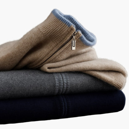 Herren Strickjacke mit Reißverschluss – Moderner Komfort und Stil für Alltag und Freizeit