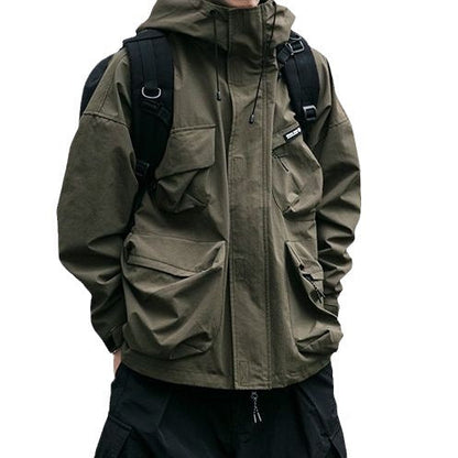 Marcus – Herrenjacke mit Kapuze und funktionalen Taschen