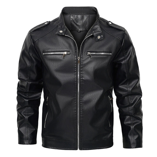 Rodney – Motorradjacke mit Stehkragen für Herren