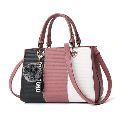 Patricia – Damen-Handtasche mit Haarballen-Ornamenten