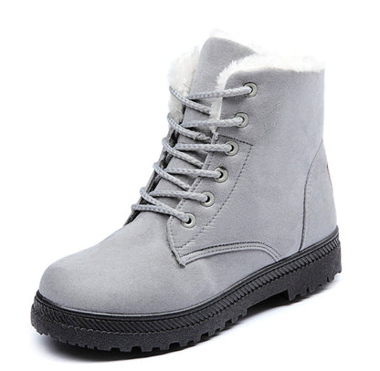 Helen – Damenwinterstiefel mit Kunstplüsch