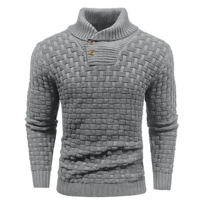 Lukas – Herren Rollkragenpullover für Herbst und Winter