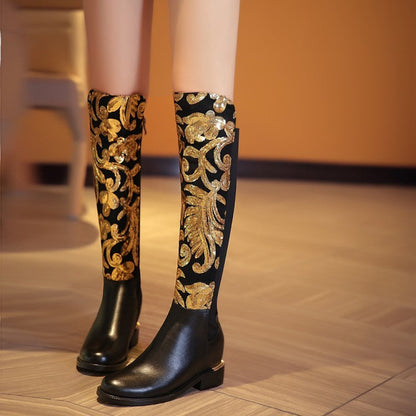 Ruth – Damenlederstiefel aus Rindsleder