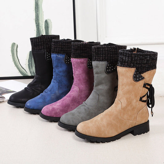 Lydia – Damen-Mid-Calf-Winterstiefel