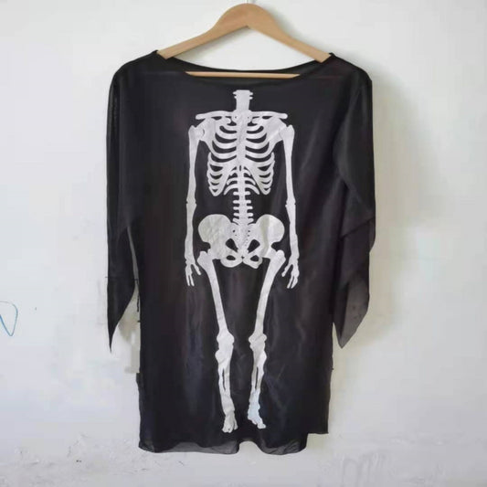 Halloween Skelett Kostüm Kinder – Gruseliges Skelett-Outfit für Halloween-Partys & Verkleidung