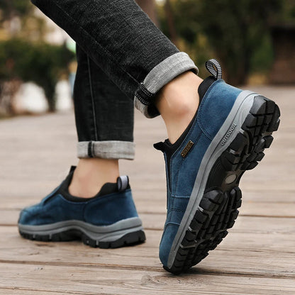 Herren Orthopädische Outdoor Wanderschuhe – Bequeme Slipper für Alltag und Freizeit