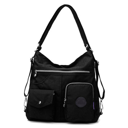 Gillian – Designer Damen Umhängetasche aus Wasserdichtem Nylon