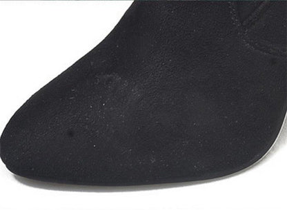 Kim – Modische Damenstiefel aus Wildleder