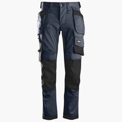 Herren Arbeitshose mit Holstertaschen und Stretch – Perfekt für Handwerker und Bauprofis