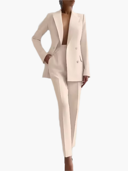 Damen Business Anzug Zweiteiler – Elegantes Blazer-Set für Büro & Events