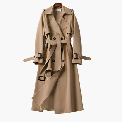 Damen Trenchcoat Elegant Klassisch – Helena Mantel für Alltag und Anlass