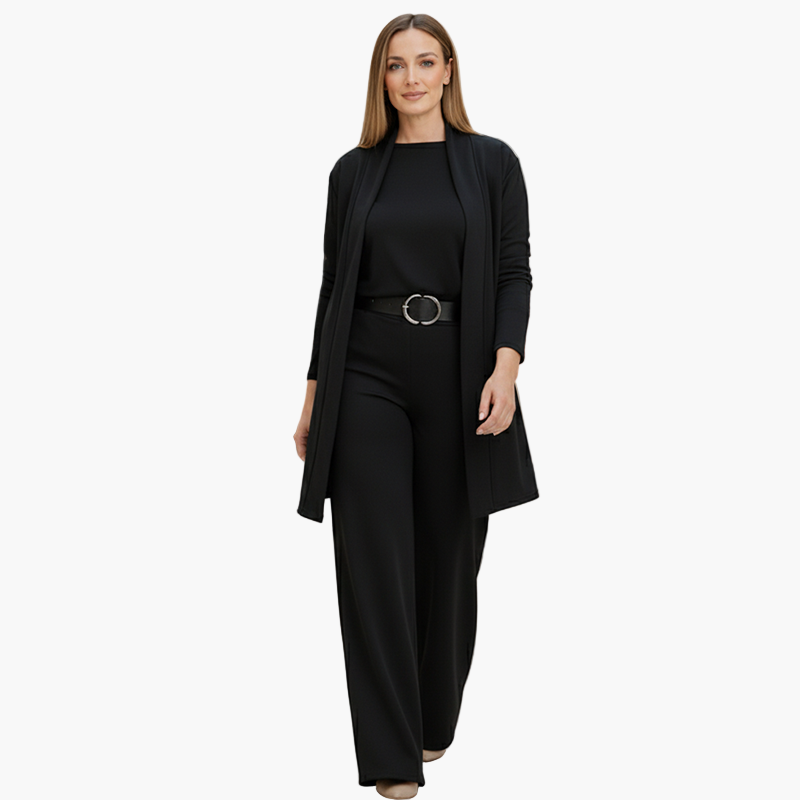Damen Dreiteiliges Anzugset – Eleganter Business & Freizeit Stil
