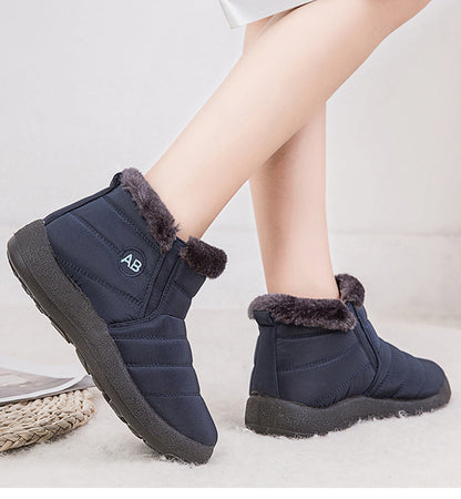 Nicola – Wasserdichte Damenstiefeletten mit Plüschfutter