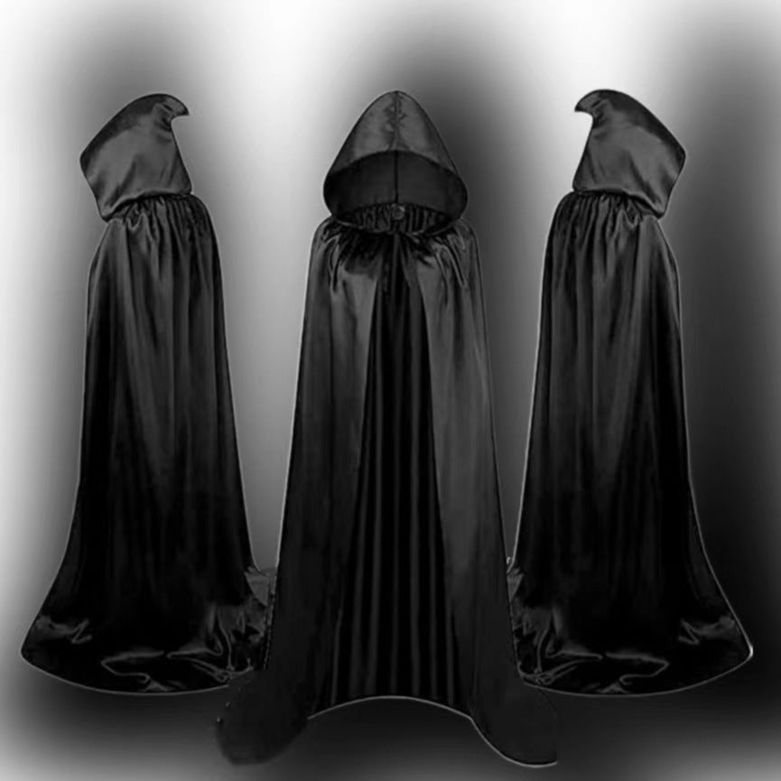 Halloween Unisex Vampir Umhang Kostüm für Erwachsene – Perfekt für Gruselpartys & Verkleidung