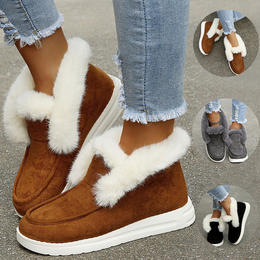 Michelle – Warme Winterstiefel mit Plüschfutter für Damen